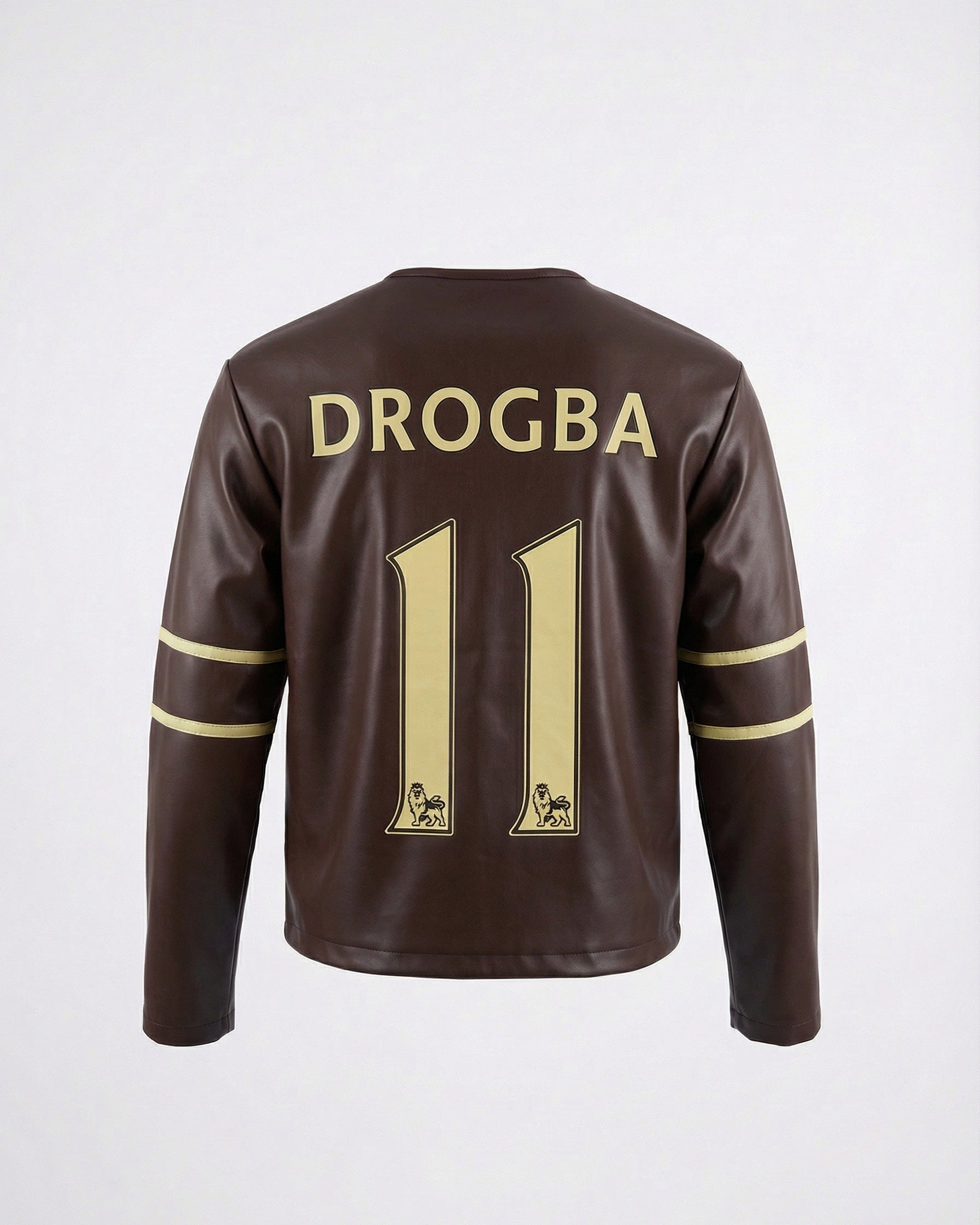 Drogba Leather Jacket (Brown)